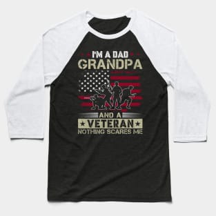 veteran dad grandpa Baseball T-Shirt